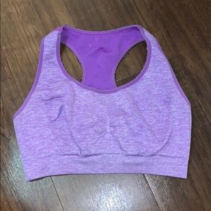 PURPLE SPORTS BRA MEDIUM